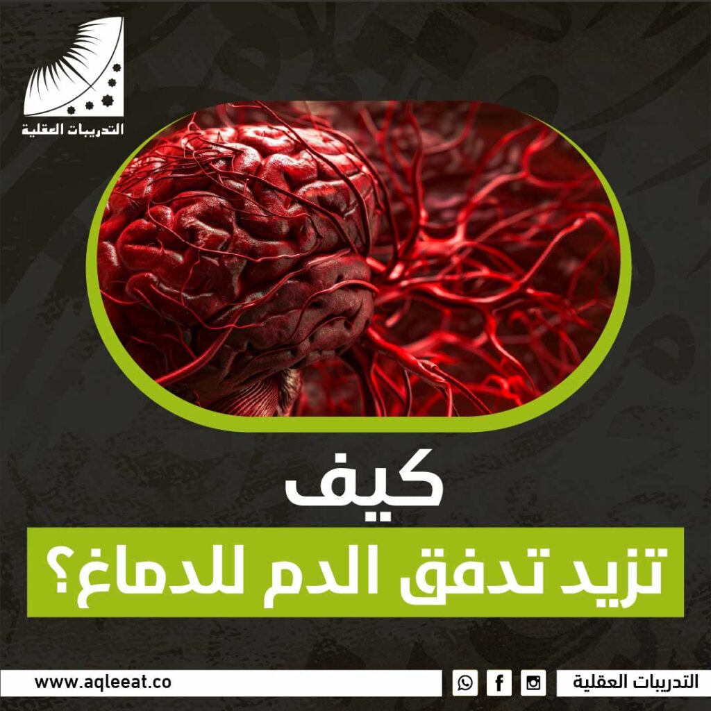 كيف تزيد تدفق الدم في الدماغ؟